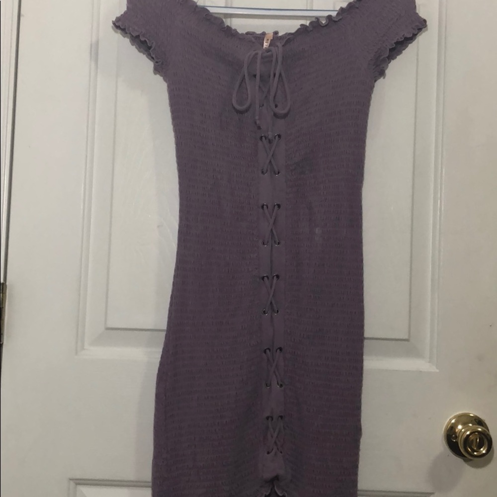 Purple dress